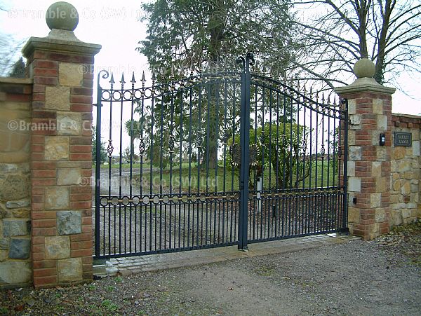 Electric Gates,Kilve,Somerset